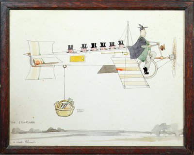 Samolot Eton autorstwa William Heath Robinson