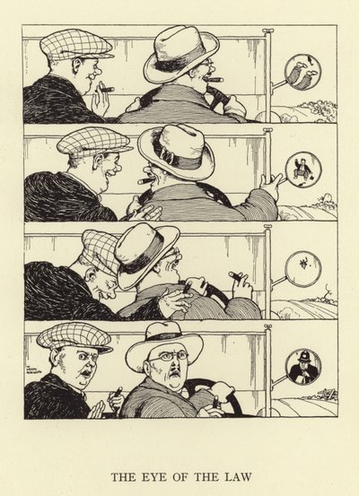 Oko Prawa autorstwa William Heath Robinson