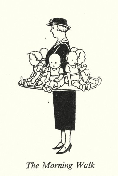 Poranny spacer (lito) autorstwa William Heath Robinson