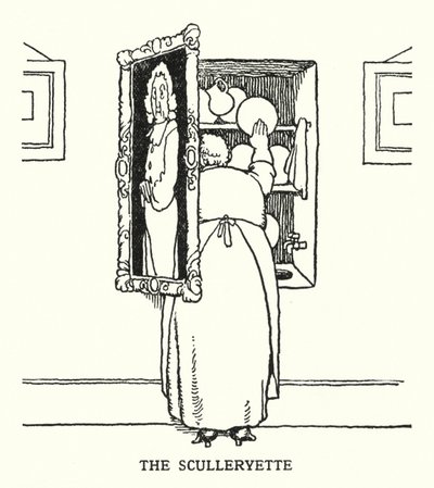 Sculleryette (lito) autorstwa William Heath Robinson