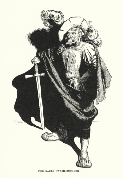 Earle swash-buckler (lito) autorstwa William Heath Robinson