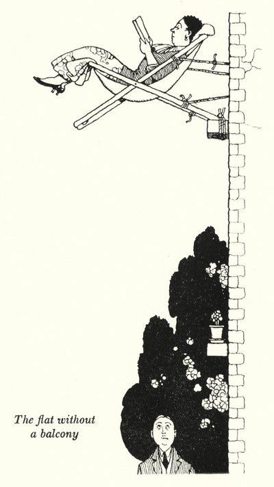 Mieszkanie bez balkonu (lito) autorstwa William Heath Robinson