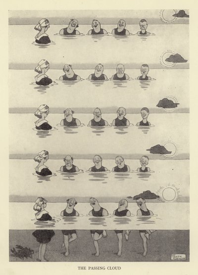 Przechodząca chmura autorstwa William Heath Robinson