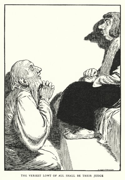 Najniższy ze wszystkich będzie ich sędzią (lito) autorstwa William Heath Robinson