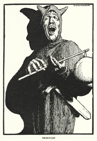 Trybulet (lito) autorstwa William Heath Robinson