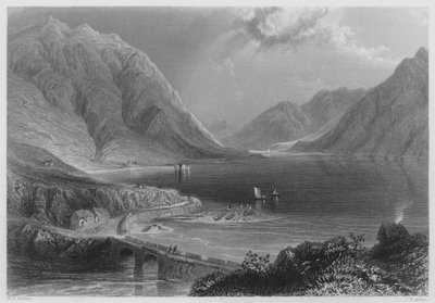 Leanne, Connemara (Wściekły Skrzydło) autorstwa William Henry (after) Bartlett