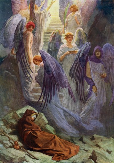 Sen Jakuba (kolor lito) autorstwa William Henry (after) Margetson