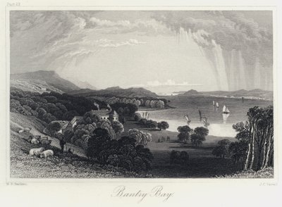 Bantry Bay (grawerowanie) autorstwa William Henry Bartlett