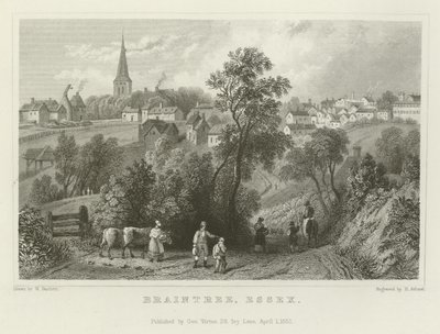 Braintree, Essex autorstwa William Henry Bartlett