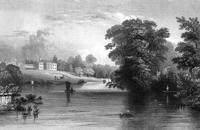Braxted Lodge, niedaleko Witham, Essex, grawerowane przez Henry