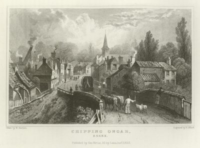 Chipping Ongar, Essex autorstwa William Henry Bartlett