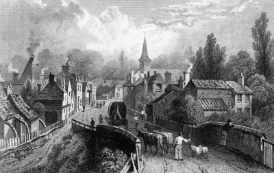 Chipping Ongar, Essex, grawerowane przez Henry