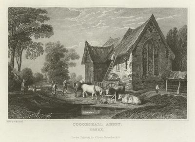 Opactwo Coggeshall, Essex autorstwa William Henry Bartlett
