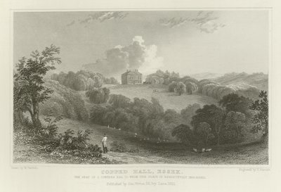 Copped Hall, Essex, siedziba J. Conyers, Esquire autorstwa William Henry Bartlett
