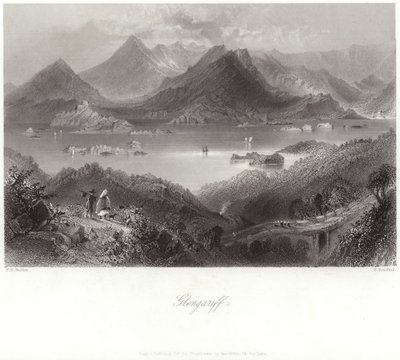 Glengariff w hrabstwie Cork autorstwa William Henry Bartlett