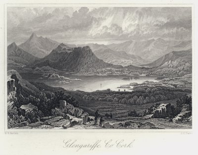 Glengariffe, Co Cork (grawerowanie) autorstwa William Henry Bartlett