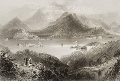 Glengarriff, Hrabstwo Cork, Irlandia, z „Scenery and Antiquities of Ireland” George
