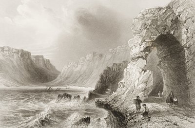 Glengarriff, Hrabstwo Cork, z „Scenery and Antiquities of Ireland” George
