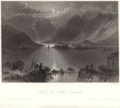 Head of the Killeries, Connemara autorstwa William Henry Bartlett