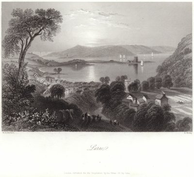 Larne w hrabstwie Antrim autorstwa William Henry Bartlett