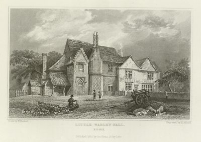 Little Warley Hall, Essex autorstwa William Henry Bartlett