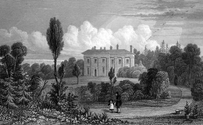Riffhams Lodge, Essex, 1835 autorstwa William Henry Bartlett