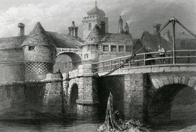 Kanapka, grawerowana przez E. Challisa, 1841 autorstwa William Henry Bartlett
