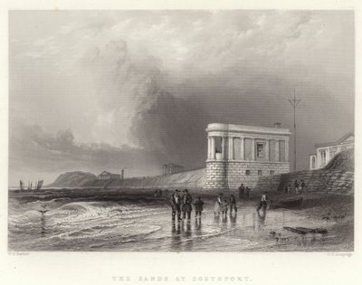 Piaski w Southport autorstwa William Henry Bartlett