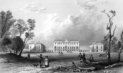 Thorndon Hall, Essex, grawerowane przez Henry