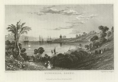 Wivenhoe, Essex autorstwa William Henry Bartlett