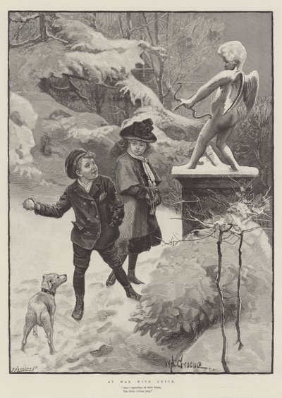 Na wojnie z Kupidynem autorstwa William Henry Charles Groome
