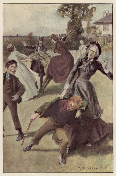 Moja ciocia rzuciła się na niego autorstwa William Henry Charles Groome