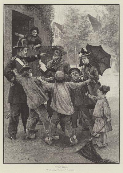 Turyści za granicą autorstwa William Henry Charles Groome