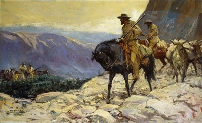 Łowcy i Packmules autorstwa William Henry Dethlef Koerner