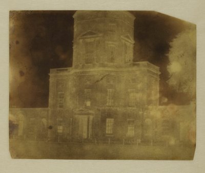 Podstawa Radcliffe Library, Oxford autorstwa William Henry Fox Talbot