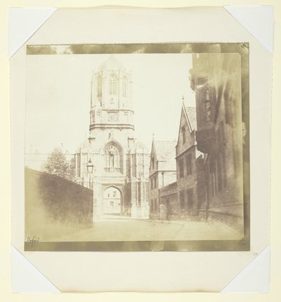 Brama Christchurch, Oxford autorstwa William Henry Fox Talbot
