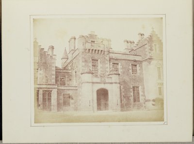 Hall Door, Abbotsford autorstwa William Henry Fox Talbot