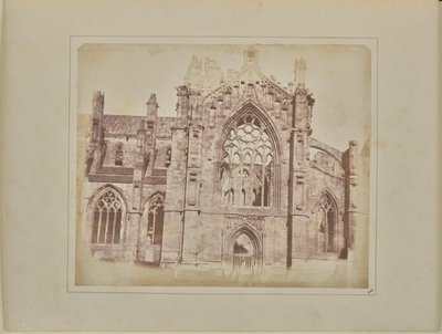 Opactwo Melrose autorstwa William Henry Fox Talbot
