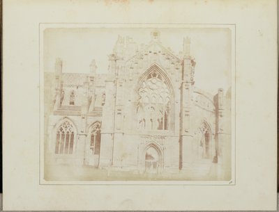 Opactwo Melrose autorstwa William Henry Fox Talbot