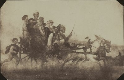 Transport neapolitański - kopia obrazu w opactwie Lacock autorstwa William Henry Fox Talbot