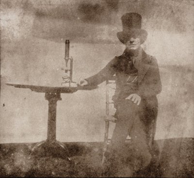 Sir David Brewster 1781-1868, ok. 1841 autorstwa William Henry Fox Talbot