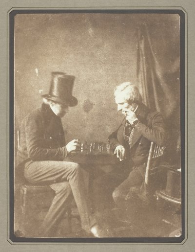 Szachiści autorstwa William Henry Fox Talbot