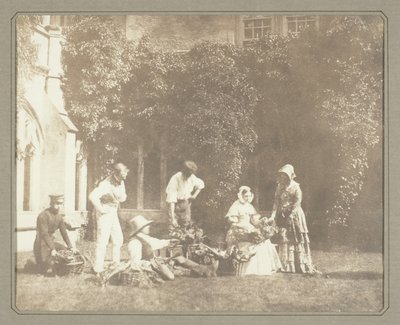 Sprzedawcy owoców autorstwa William Henry Fox Talbot