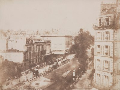 Widok na bulwary w Paryżu autorstwa William Henry Fox Talbot