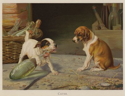 Przyczyna (chromolitho) autorstwa William Henry Hamilton Trood