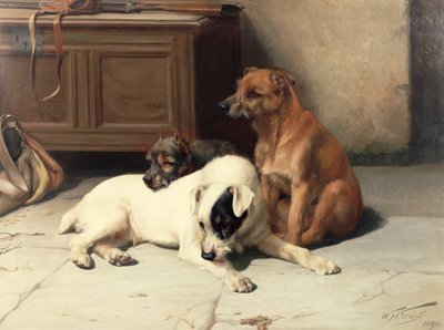 Czekając na Mistrza autorstwa William Henry Hamilton Trood