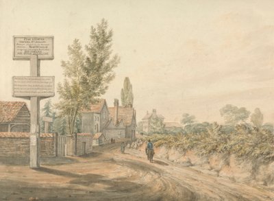 Wejście do Brentford autorstwa William Henry Harriott