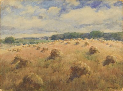 Pola pszenicy w Maryland autorstwa William Henry Holmes
