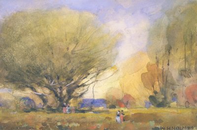 Scena Letnia, ca. 1920. autorstwa William Henry Holmes