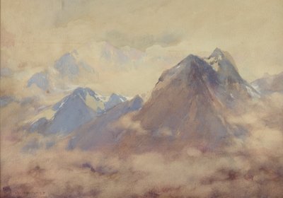 Własność Wszechmogącego, Impresja Wysokich Andów, 1910. autorstwa William Henry Holmes